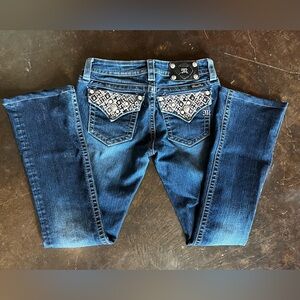 Miss Me Bootcut Jeans, 28